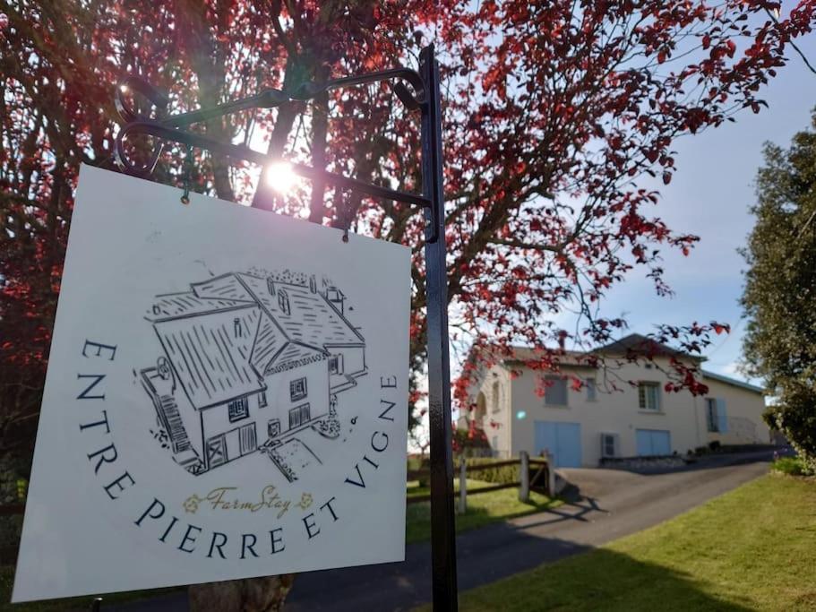 Entre Pierre Et Vigne - Charming Former Winery Farmhouse With Hot Tub & Swimming Pool Monestier  Extérieur photo